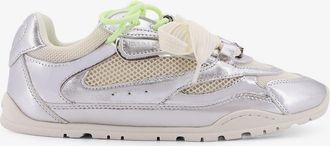 Pinko Sneakers Yulia in mesh con inserti in pelle - PINKO - gender_Woman