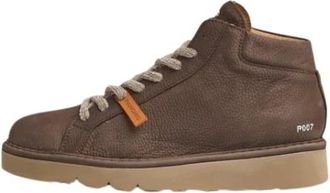 Panchic P01 Enkelboot - Heren - Veterlaarzen - Bruin - 45 EU - Su&egrave;de - Schoenen