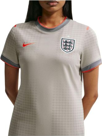 Nike (WMNS) Nike x England x Palace Cryoshot T-Shirt Pewter Grey Bright Crimson IB4703-052