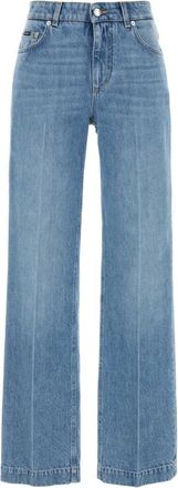 Dolce & Gabbana Light Blue Loose Denim Jeans