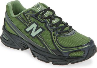 New Balance Gender Inclusive 740 Sneaker in Utility Green/Black at Nordstrom, Size 11.5 Womens