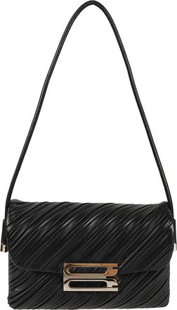Victoria Beckham Soft Dorian Tas - Dames - Schoudertassen - Zwart - ONE Size - Leer - Tassen