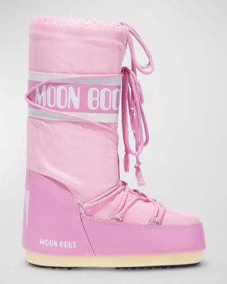 Moon Boot Icon Tall Nylon Snow Boots