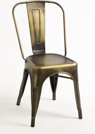 Regalos Miguel Regalos Miguel - Packs Sillas Comedor - Pack 2 Sillas Torix Vintage - Oro Vintage