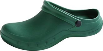 Generic 2026 Mens Slippers Chef Shoes Non Slip Clogs Work for Men Kitchen Zapatos De Women (Green, 4.5)