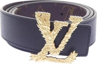 Louis Vuitton Pre-owned Vintage Stof Riem - Dames - Vintage Accessoires - Zwart - ONE Size - Vintage