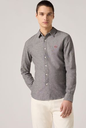 Levi's Battery Housemark Slim Fit Shirt - Mens - XL - Black