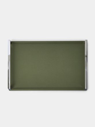 Pinetti Giove Leather Tray (21in/53cm)