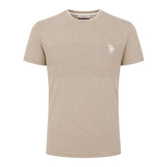 U.S.Polo Association U.s. Polo Assn., Uomo, Top, Beige, S, new