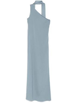 Taller Marmo Caroline maxi-jurk - Blauw