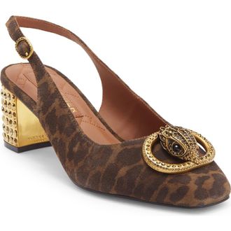 Kurt Geiger Chelsea Slingback Pump in Brown at Nordstrom Rack, Size 5.5Us / 35.5Eu