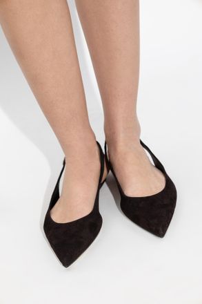 Aeyde Annora Leather Shoes, Womens, Brown