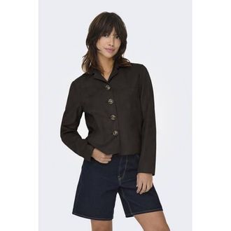 Jacqueline de Yong suede jasje bruin