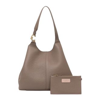 Coccinelle C-Easy Shopper - Dames - Shoppers - Beige - ONE Size - Leer - Tassen