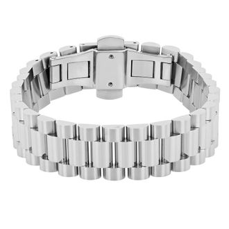 Robert Alton Watch Link Mens Stainless Steel Bracelet