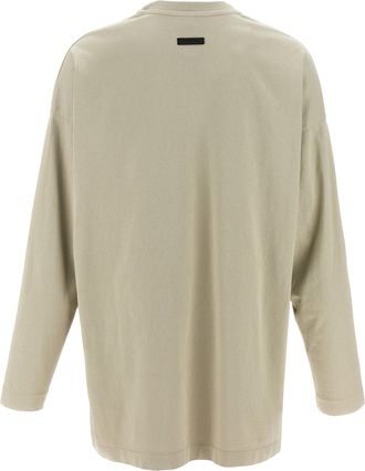 Fear of God Mens Gray Cotton T-Shirt
