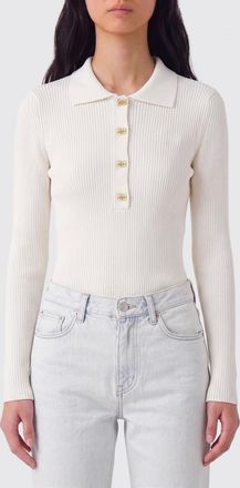 Ganni Polo in maglia di lana