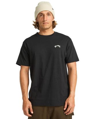 Billabong T-Shirt BILLABONG Arch Crew, Herren, Gr. XXL, schwarz, 100% Baumwolle, Shirts T-Shirt
