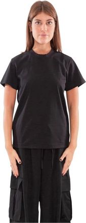 Yohji Yamamoto Regular SS Tee - Dames - T-shirts - Zwart - XS - Katoen - Tops