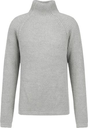 Drykorn Turtleneck wollenmix met alpaca - Dames - Coltruien - Grijs - L - Wol - Truien & Vesten