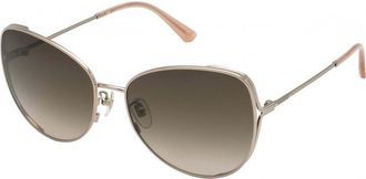 Nina Ricci Womens SNR302-600A32 SNR302 60 600A32 Sunglasses - Gold - One Size