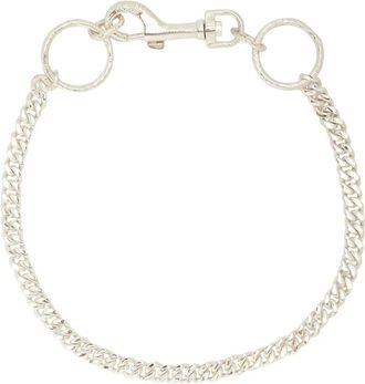 Kwaidan Editions Sterling Zilveren Ketting met Curb Ketting - Dames - Kettingen - Grijs - ONE Size - Accessoires