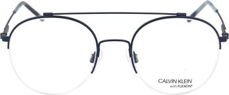 Calvin Klein Optical Glasses - Heren - Brillen - Blauw - 50 MM - Accessoires