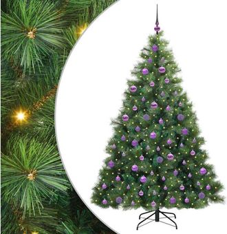 vidaXL &Aacute;rbol De Navidad Artificial Con 300 Led Verde 180 Cm Pe Y Pvc Vidaxl