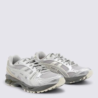 Asics Cushioned Mesh & Synthetic Sneaker - Gray