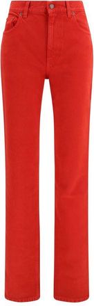 Chlo&eacute; Red Cotton Womens Pants