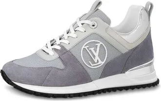 Louis Vuitton (WMNS) LOUIS VUITTON Run Away Sneakers Grey Mesh with Logo 1ABW54