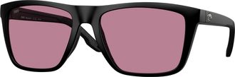 Costa Costa del Mar Mens 59 mm Matte Black Sunglasses