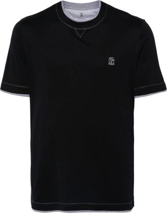 Brunello Cucinelli Uomo, Top, Blu, L, new