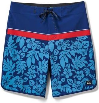 Quiksilver Surfsilk Hawaii Scallop Board Shorts in Estate Blue at Nordstrom Rack, Size 34