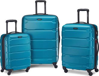 Samsonite Omni PC 3-Piece Set (20/24/28) Hardside Expandable Luggage with Spinner Wheels in Caribbean Blue at Nordstrom