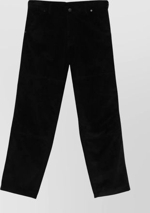 Moncler corduroy trousers with pockets and loops