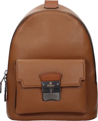 Pineider Herrens Braune/hellbraune Ledertaschen und Beutel