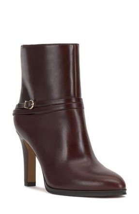 Vince Camuto Sybilla Bootie in Rich Mahogany at Nordstrom Rack, Size 9