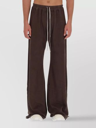 Rick Owens wide leg trousers side buttons
