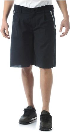 Daniele Alessandrini Bermuda Tre Bave - Heren - Korte Broeken - Blauw - M - Polyester - Korte Broeken