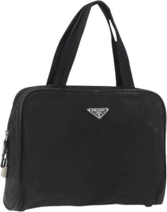Prada Pre-owned Vintage Nylon Handtas - Dames - Vintage Handtas - Zwart - ONE Size - Nylon - Vintage
