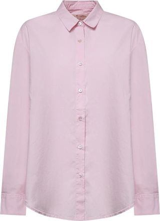 MC2 Saint Barth Brigitte Shirt - Dames - Overhemden - Roze - S - Katoen - Overhemden
