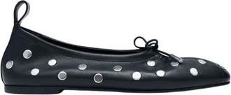 Alohas Rosalind Ballet Flats - Dames - Ballerinas - Zwart - 41 EU - Leer - Schoenen