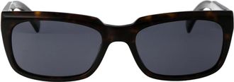 Dunhill Stijlvolle zonnebril Du 0056S - Heren - Zonnebrillen - Bruin - 57 MM - Accessoires