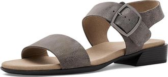 Munro Cleo Womens Sandals Titanium : 9.5 W (D), Leather