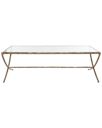 Safavieh Couture Debbie Rect Metal Coffee Table