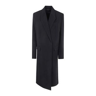 MUGLER Ma0178 Jas - Dames - Mantels - Zwart - Maat: M Wol