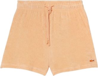 Lacoste Dames/Dames Fleece Shorts (Oranje)