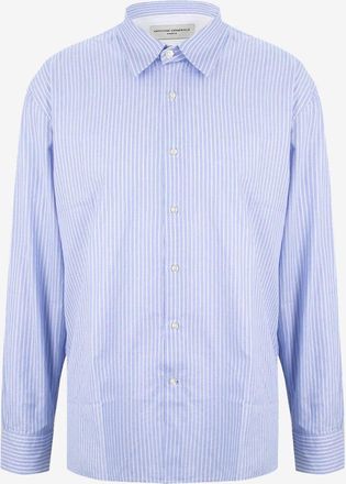 Officine G&eacute;n&eacute;rale Lang&auml;rmeliges Hemd aus Baumwolle Gad