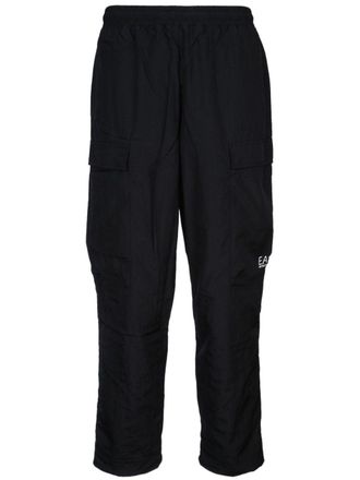 Emporio Armani cargo track pants - men - Polyamide - M - Black